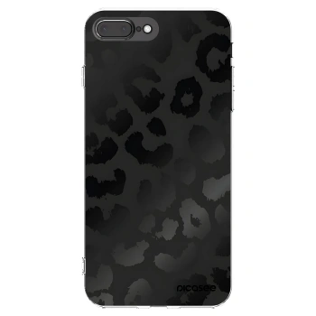 Picasee silikónový prehľadný obal pre Apple iPhone 7 Plus - Midnight Leopard