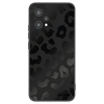 Picasee silikónový čierny obal pre Realme 9 Pro 5G - Midnight Leopard