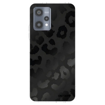 Picasee silikónový prehľadný obal pre Realme 9 Pro 5G - Midnight Leopard