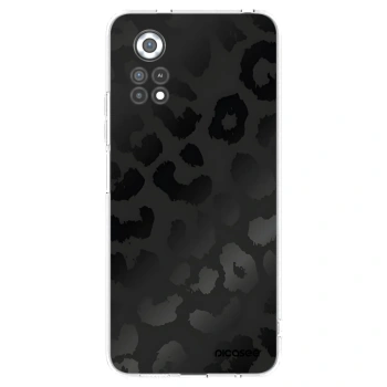 Picasee silikónový prehľadný obal pre Xiaomi Poco X4 Pro 5G - Midnight Leopard