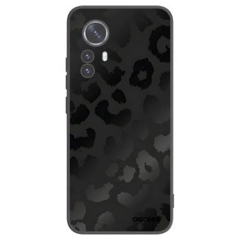 Picasee silikónový čierny obal pre Xiaomi 12 Pro - Midnight Leopard