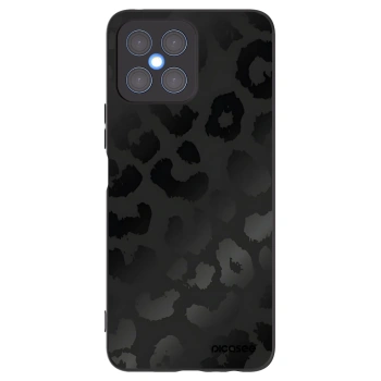 Picasee silikónový čierny obal pre Honor X8 4G - Midnight Leopard