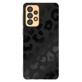 Picasee silikónový prehľadný obal pre Samsung Galaxy A33 5G A336 - Midnight Leopard