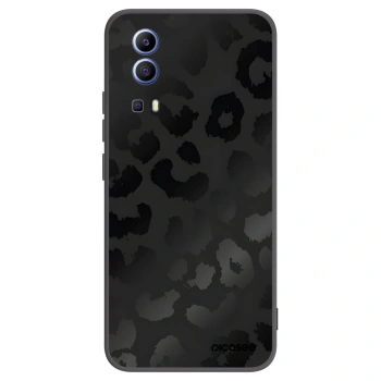 Picasee silikónový čierny obal pre Vivo Y52 5G - Midnight Leopard
