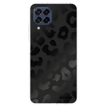 Picasee silikónový prehľadný obal pre Samsung Galaxy M53 5G - Midnight Leopard