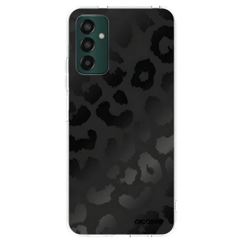 Picasee silikónový prehľadný obal pre Samsung Galaxy M13 M135F - Midnight Leopard