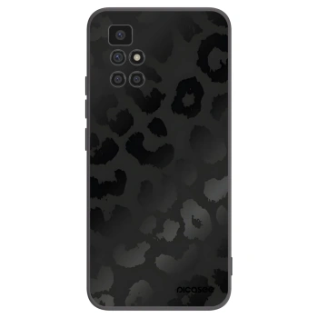 Picasee silikónový čierny obal pre Xiaomi Redmi 10 (2022) - Midnight Leopard