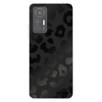 Picasee silikónový prehľadný obal pre Xiaomi 12 Lite - Midnight Leopard