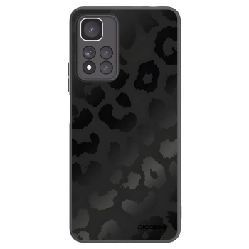 Picasee silikónový čierny obal pre Xiaomi Redmi Note 11 Pro+ 5G - Midnight Leopard