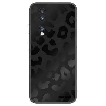 Picasee silikónový čierny obal pre Honor 70 - Midnight Leopard