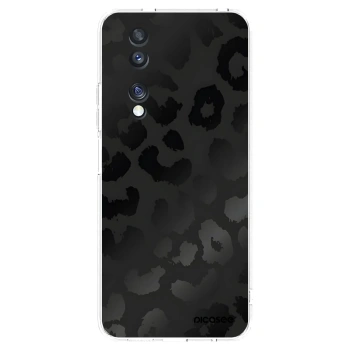 Picasee silikónový prehľadný obal pre Honor 70 - Midnight Leopard