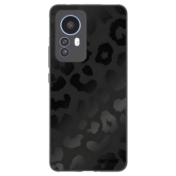 Picasee silikónový čierny obal pre Xiaomi 12T - Midnight Leopard