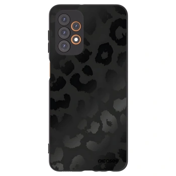 Picasee silikónový čierny obal pre Samsung Galaxy A23 A235F 4G - Midnight Leopard