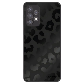 Picasee silikónový čierny obal pre Samsung Galaxy A73 5G - Midnight Leopard