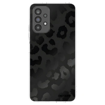 Picasee silikónový prehľadný obal pre Samsung Galaxy A73 5G - Midnight Leopard