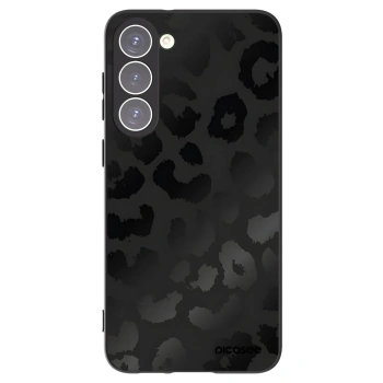 Picasee silikónový čierny obal pre Samsung Galaxy S23+ 5G - Midnight Leopard