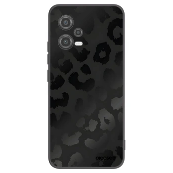 Picasee silikónový čierny obal pre Xiaomi Poco X5 - Midnight Leopard