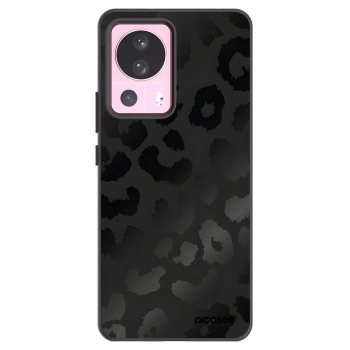 Picasee silikónový čierny obal pre Xiaomi 13 Lite - Midnight Leopard