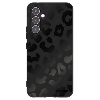 Picasee silikónový čierny obal pre Samsung Galaxy A54 5G A546B - Midnight Leopard