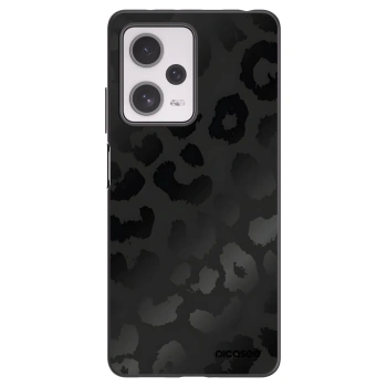 Picasee silikónový čierny obal pre Xiaomi Redmi Note 12 Pro+ 5G - Midnight Leopard