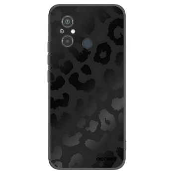 Picasee silikónový čierny obal pre Xiaomi Redmi 12C - Midnight Leopard