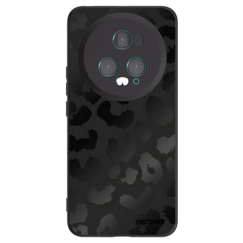 Picasee silikónový čierny obal pre Honor Magic5 Pro - Midnight Leopard