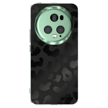 Picasee silikónový prehľadný obal pre Honor Magic5 Pro - Midnight Leopard