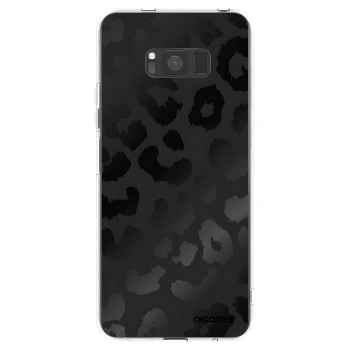 Picasee silikónový prehľadný obal pre Samsung Galaxy S8 G950F - Midnight Leopard