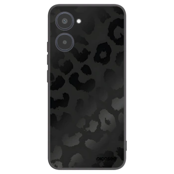 Picasee silikónový čierny obal pre Realme 10 4G - Midnight Leopard