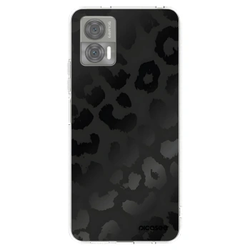 Picasee silikónový prehľadný obal pre Motorola Edge 30 Neo - Midnight Leopard