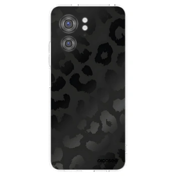 Picasee silikónový prehľadný obal pre Motorola Edge 40 - Midnight Leopard