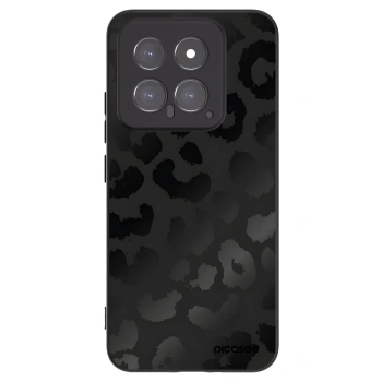Picasee silikónový čierny obal pre Xiaomi 14 - Midnight Leopard