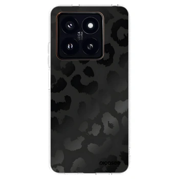 Picasee silikónový prehľadný obal pre Xiaomi 14 Pro - Midnight Leopard