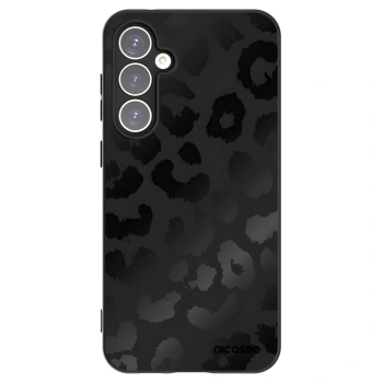 Picasee silikónový čierny obal pre Samsung Galaxy S23 FE S711B - Midnight Leopard