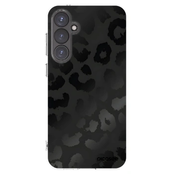 Picasee silikónový prehľadný obal pre Samsung Galaxy S23 FE S711B - Midnight Leopard