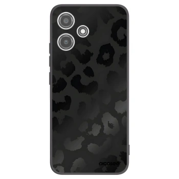 Picasee silikónový čierny obal pre Xiaomi Redmi 12 5G - Midnight Leopard