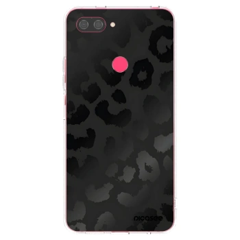 Picasee silikónový prehľadný obal pre Xiaomi Mi 8 Lite - Midnight Leopard