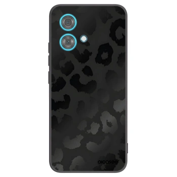 Picasee silikónový čierny obal pre Motorola Edge 40 Neo - Midnight Leopard