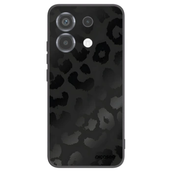 Picasee silikónový čierny obal pre Xiaomi Poco X6 - Midnight Leopard