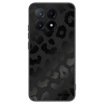 Picasee silikónový čierny obal pre Xiaomi Poco X6 Pro - Midnight Leopard