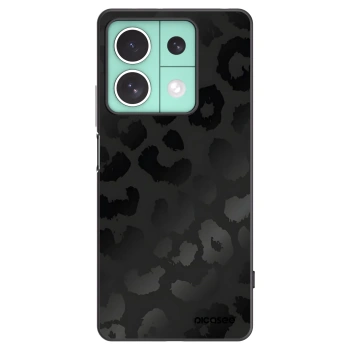 Picasee silikónový čierny obal pre Xiaomi Redmi Note 13 5G - Midnight Leopard
