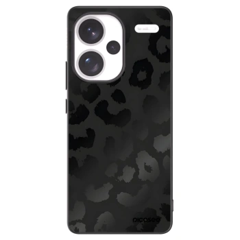 Picasee silikónový čierny obal pre Xiaomi Redmi Note 13 Pro+ 5G - Midnight Leopard