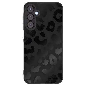 Picasee silikónový čierny obal pre Samsung Galaxy A25 A256B 5G - Midnight Leopard