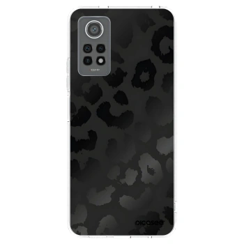Picasee silikónový prehľadný obal pre Xiaomi Redmi Note 12 Pro 4G - Midnight Leopard