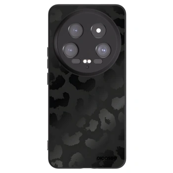 Picasee silikónový čierny obal pre Xiaomi 14 Ultra - Midnight Leopard