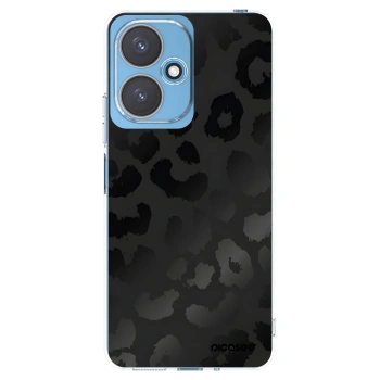 Picasee silikónový prehľadný obal pre Xiaomi Redmi 13C 5G - Midnight Leopard