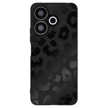 Picasee silikónový čierny obal pre Xiaomi Redmi 13 4G - Midnight Leopard