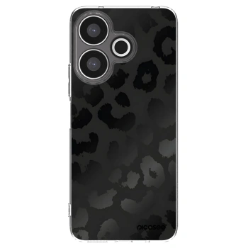 Picasee silikónový prehľadný obal pre Xiaomi Redmi 13 4G - Midnight Leopard