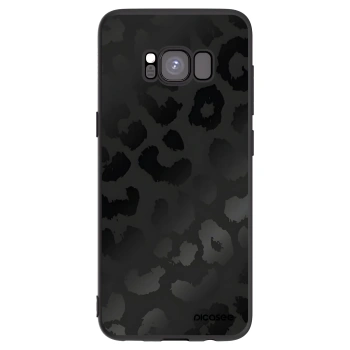 Picasee silikónový čierny obal pre Samsung Galaxy S8 G950F - Midnight Leopard