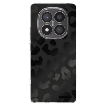 Picasee silikónový prehľadný obal pre Xiaomi Redmi Note 14 Pro+ 5G - Midnight Leopard